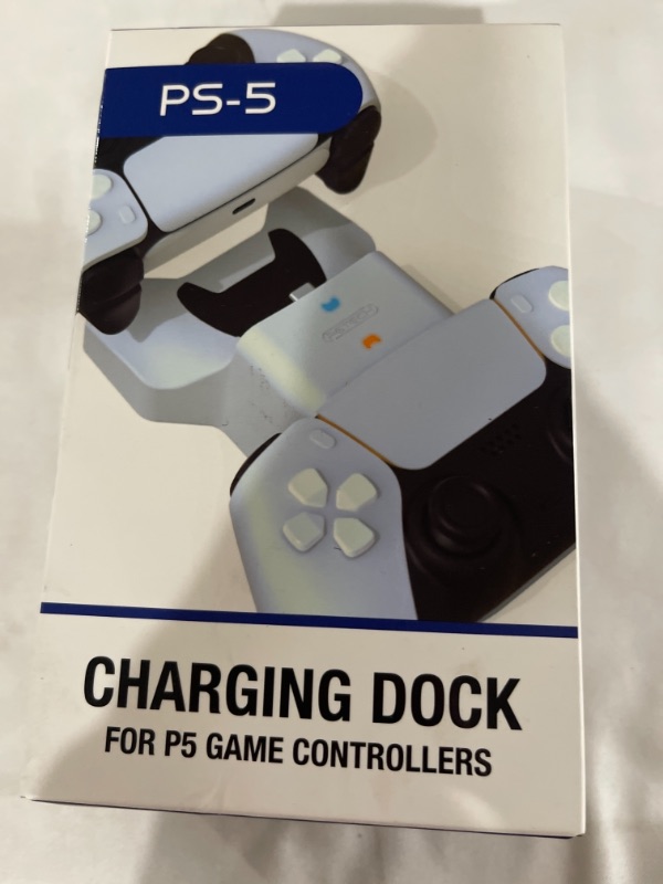 Photo 1 of PS5 CONTROLLER CHARGING STATION 