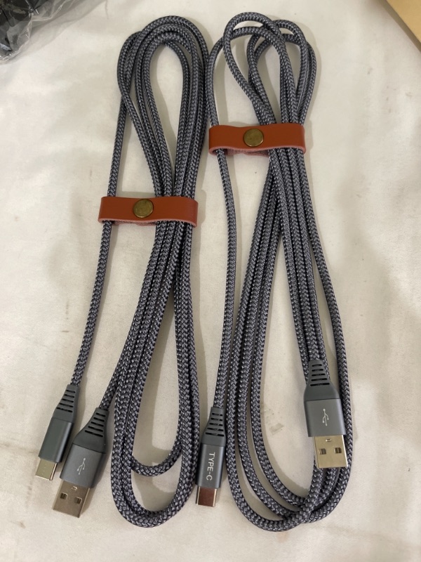 Photo 1 of TYPE-C CORDS 10 FOOT 2 PACK 