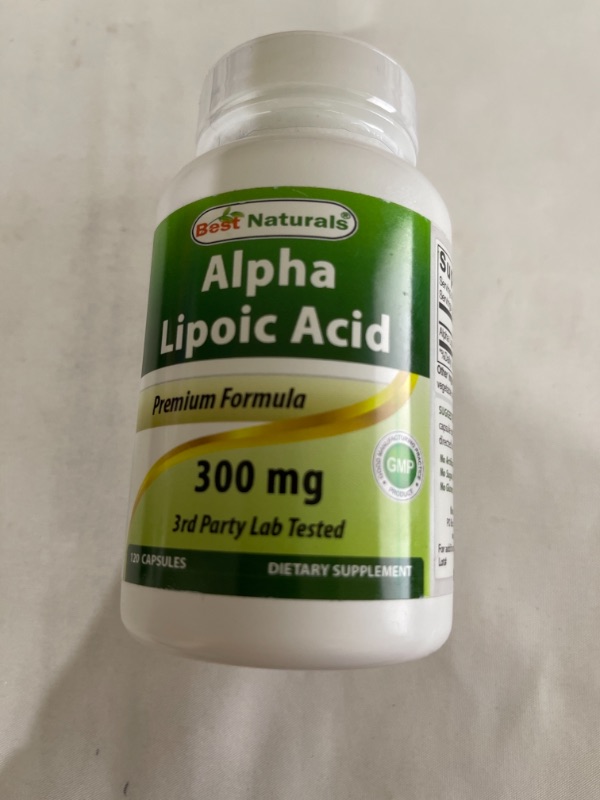 Photo 1 of ALPHA LIPOIC ACID 120 CAPSULES 