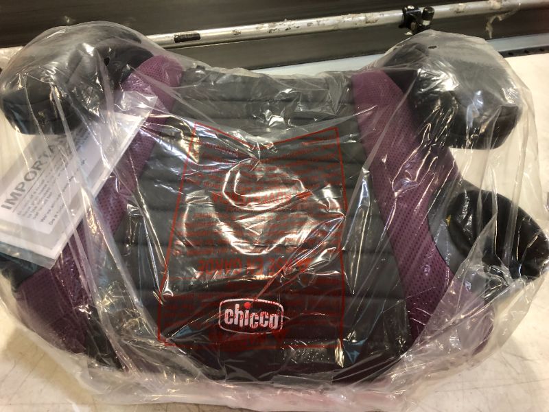 Photo 2 of chicco GoFit Backless Booster Car Seat - Grape
