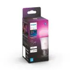 Photo 1 of PHILIPS HUE White and Color Ambiance A19 75W Equivalent Dimmable LED Smart Light Bulb
