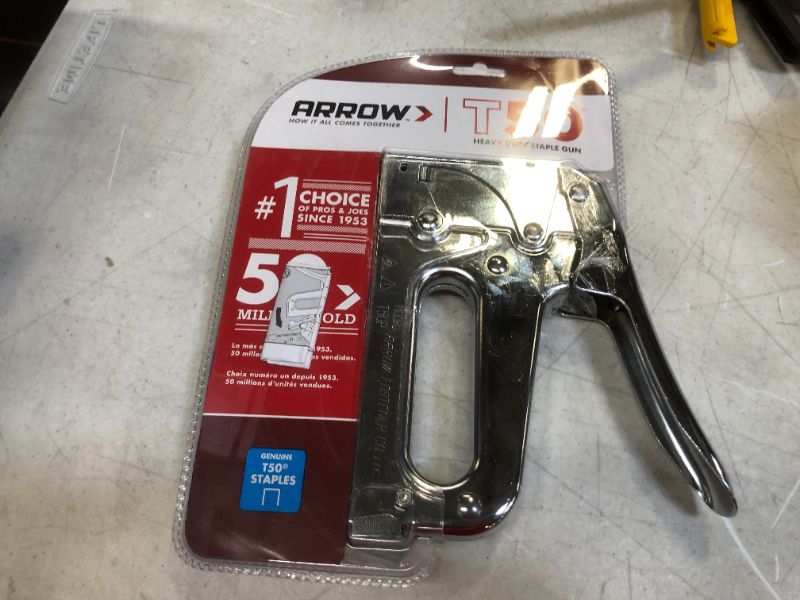 Photo 2 of Arrow Staple Gun, Heavy Duty, T50