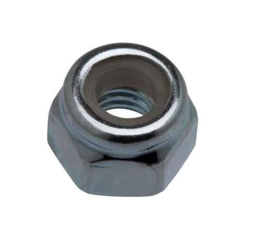 Photo 1 of 5 PACKS OF EVERBILT #10-24 Zinc Plated Nylon Lock Nut (100-Pack)
