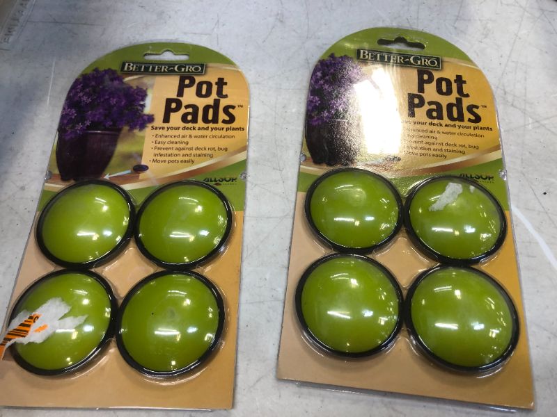 Photo 2 of 2 PACKS Better-Gro Pot Pads (4-Count)
