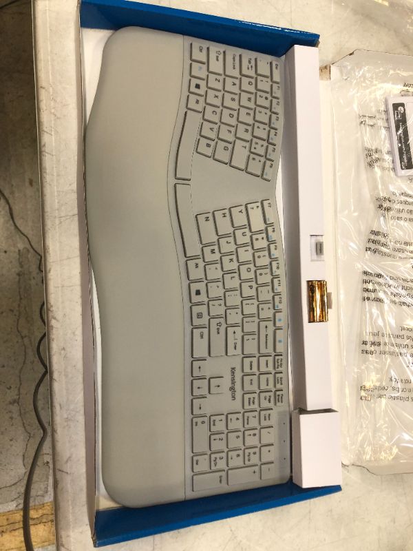 Photo 2 of Kensington Pro Fit Ergo Wireless Keyboard (Gray)