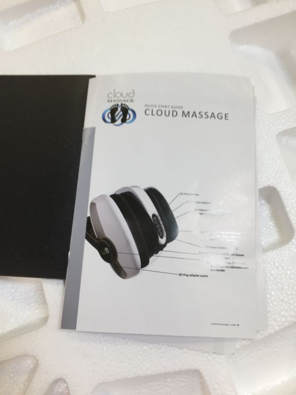 Photo 4 of Cloud Massage Shiatsu Foot Massager Machine -Increases Blood Flow Circulation, Deep Kneading, with Heat Therapy -Deep Tissue, Plantar Fasciitis, Diabetics, Neuropathy
