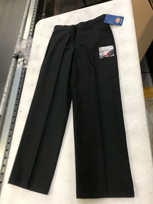 Photo 1 of Genuine Dickies Boys School Uniform Classic Fit Straight Leg Flat Front Pants SIZE 10