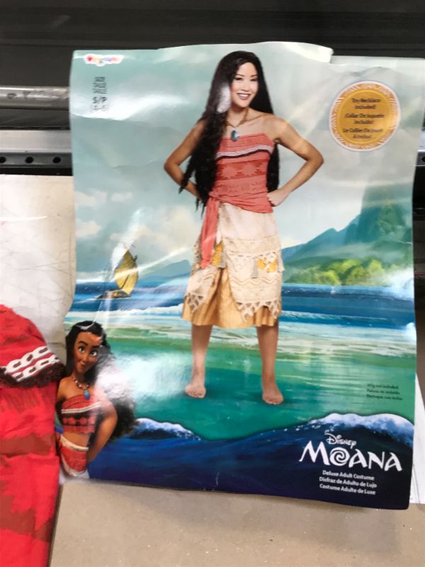 Photo 5 of Disney Moana Women's Costume SIZE S 