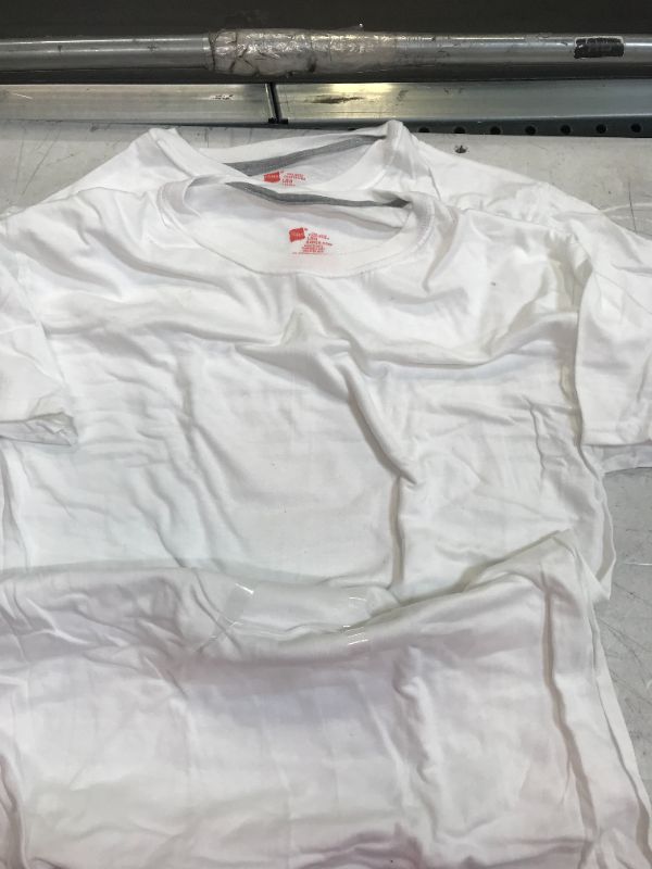 Photo 2 of hanes shirt size large color white