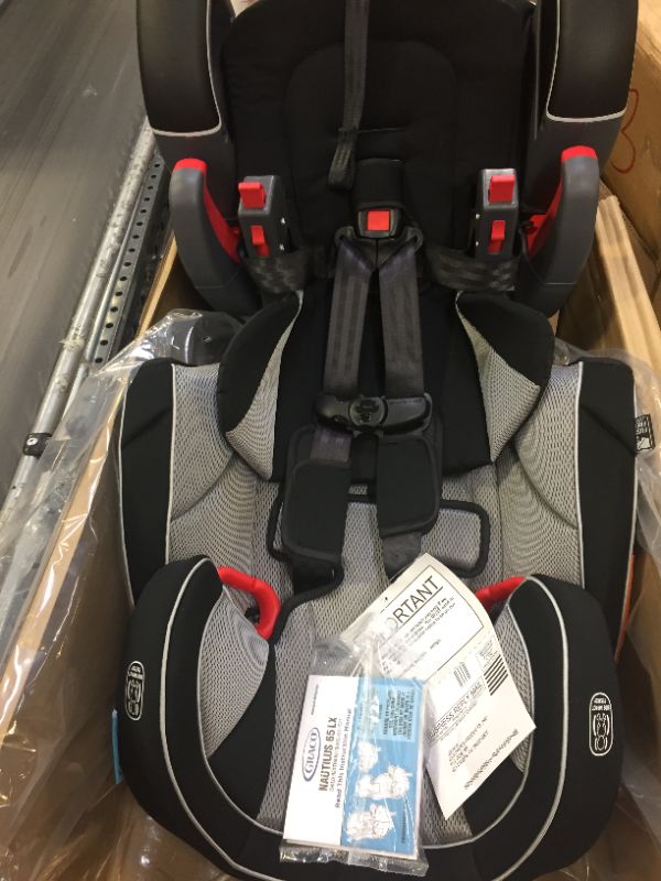 Photo 3 of Graco Nautilus 65 LX 3-in-1 Harness Booster, Matrix