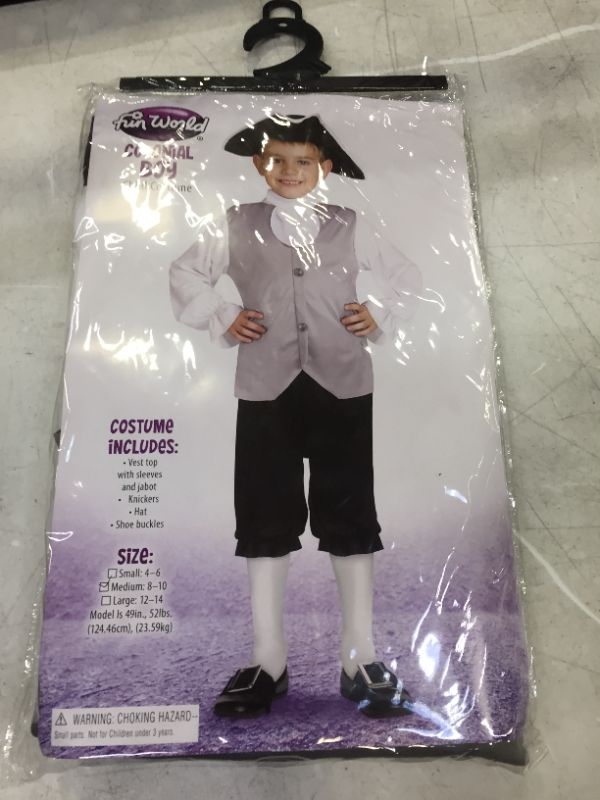 Photo 2 of Historical Colonial Boy Child Costume
MEDIUM 8-10