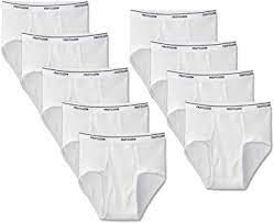 Photo 1 of Fruit of the Loom Big Mens White Briefs, 9 Pack
