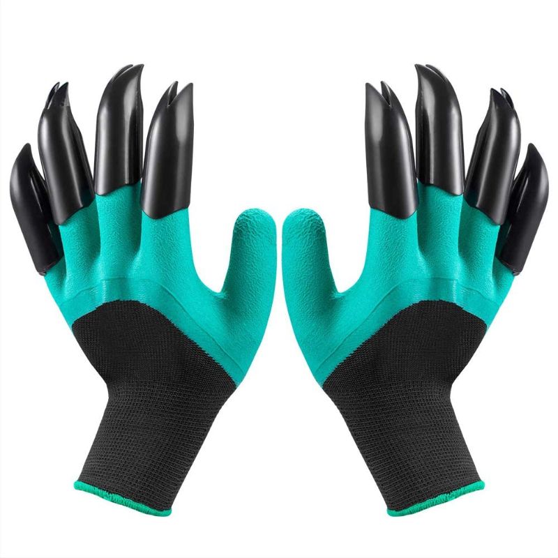 Photo 1 of AIRMARCH 3 PACK GRTEWEN PURPLE BROWN GARDENING GLOVES WITH CLAWS