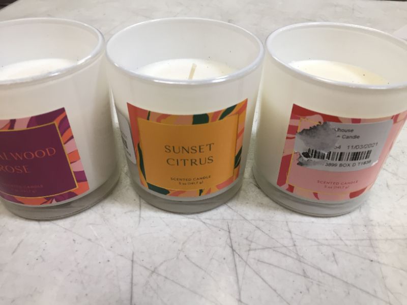 Photo 1 of 3 PACK OPAL HOUSE CANDLES 