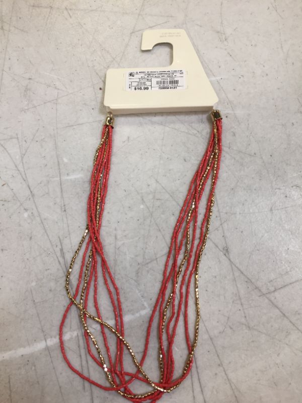 Photo 1 of Multi Strand Seedbead Necklace - A New Day - Target