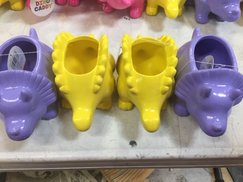 Photo 1 of 4 PACK DINOSAUR CADDYS