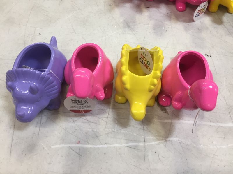 Photo 1 of 4 PACK DINOSAUR CADDYS