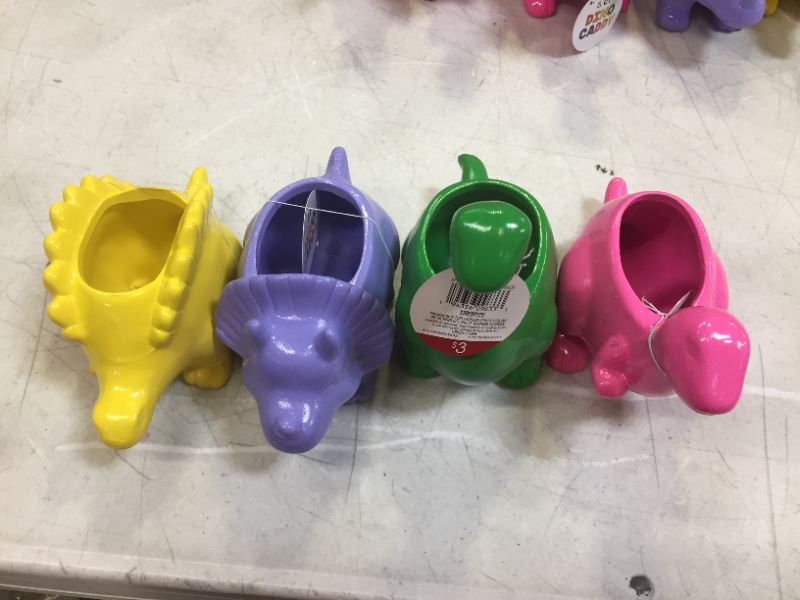 Photo 1 of 4 PACK DINOSAUR CADDYS