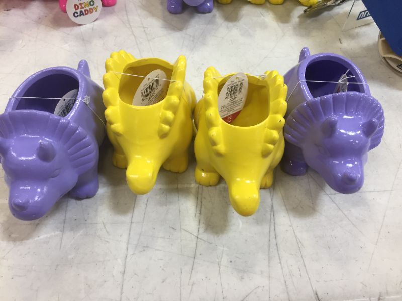 Photo 1 of 4 PACK DINOSAUR CADDYS