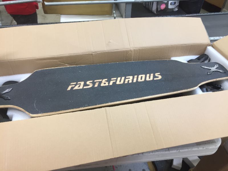 Photo 1 of NONFUNCTIONAL electric skateboard 
FOR PARTS ONLY