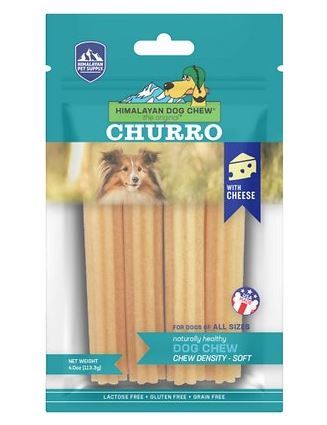 Photo 1 of 2 PACK  Himalayan Pet Supply yakyCHURRO Cheese Dog Treats
BEST BY 02/23/2022