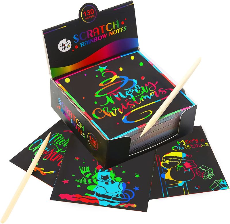 Photo 1 of 200 PIECE RAINBOW NOTEPAD 