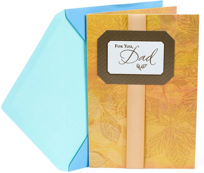 Photo 1 of 2 PACK Hallmark Father's Day Card for Dad (Golden Leaves You Are Appreciated and Loved)
