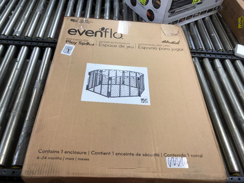 Photo 3 of Evenflo Versatile Play Space (Cool Gray)