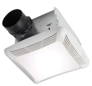 Photo 1 of Broan-NuTone 80 CFM Ceiling Bathroom Exhaust Fan with Light