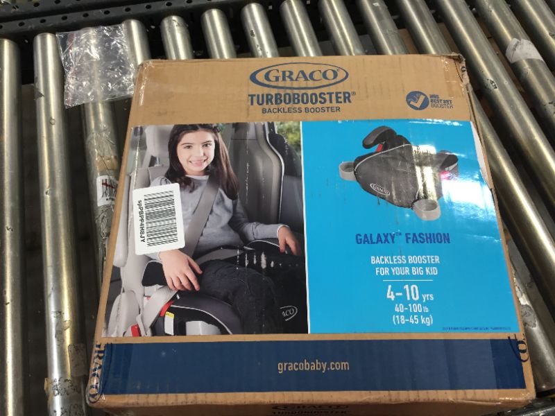 Photo 1 of Graco TurboBooster Backless Booster Car Seat, Galaxy Gray