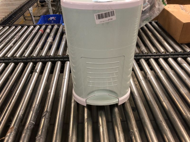 Photo 1 of Dekor Plus Hands-Free Diaper Pail White Easiest to Use Just Step – Drop – Done Doesn’t Absorb Odors 20 Second Bag Change Most Economical Refill System Great for Cloth Diapers