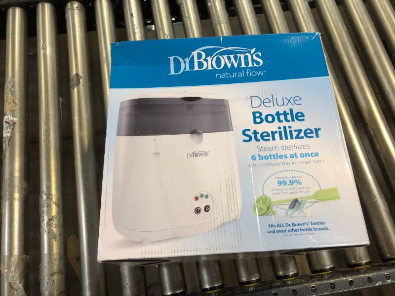Photo 7 of Dr. Brown's Deluxe Electric Steam Bottle Sterilizer, Gray