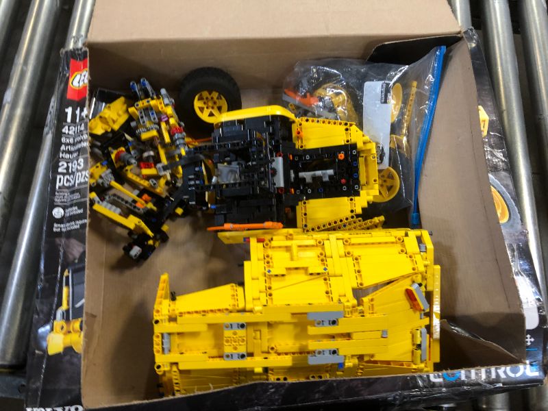 Photo 1 of LEGO Technic 6x6 Volvo Articulated Hauler (42114) Building Kit, Volvo Truck Toy Model for Kids Who Love Construction Vehicle Playsets (2,193 Pieces)
