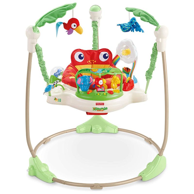Photo 1 of Fisher-Price Rainforest Jumperoo, 37x32x32 Inch (Pack of 1)
