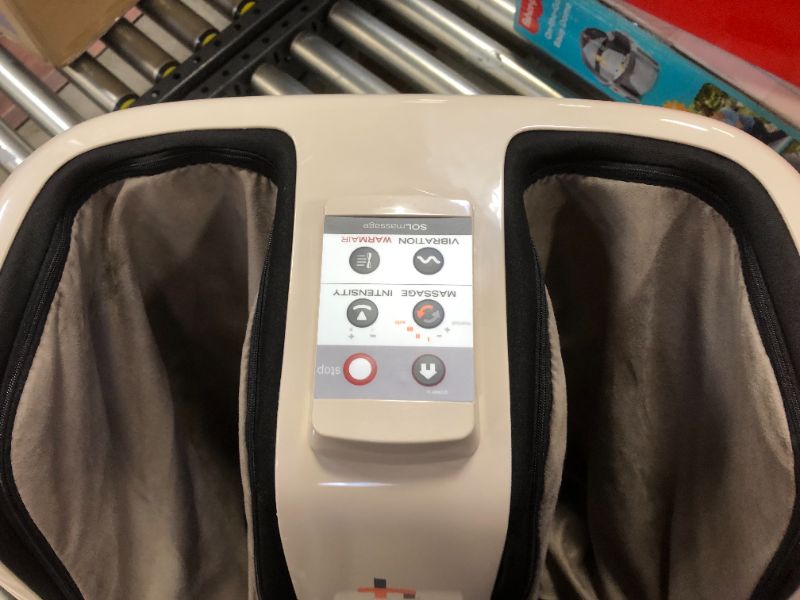 Photo 1 of Human Touch Reflex SOL Foot and Calf Massager, Black