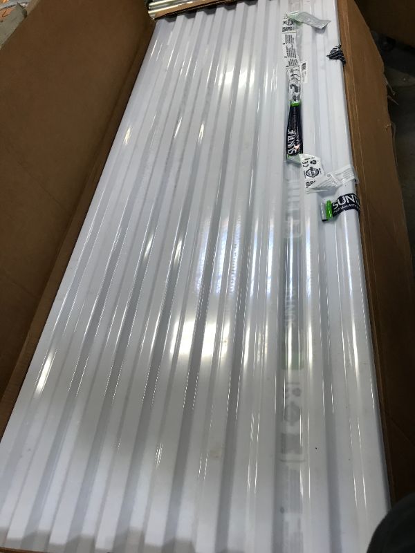 Photo 2 of 10 pack of PANEL 12FTX26IN WHITE OPAL