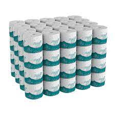 Photo 1 of 80 pack of Angel Soft Embossed 2 ply toilet paper 450 sheets