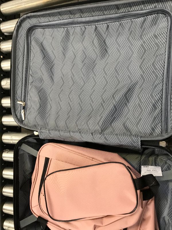 Photo 5 of Travelers Club 3-Pc. Luggage Set Rose Gold