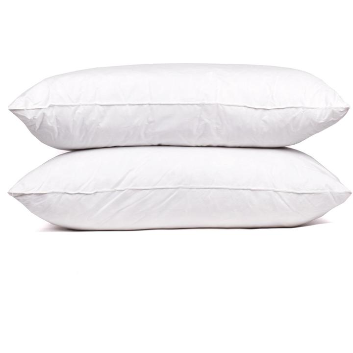 Photo 1 of 2PACK Drtoor Goose Down pillow Queen size, White Winter,