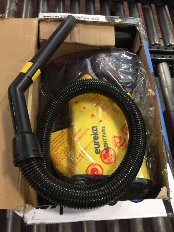 Photo 1 of Eureka 3670M Canister Cleaner, Lightweight Powerful Vacuum for Carpets and Hard Floors, w/ 5bags,Yellow
