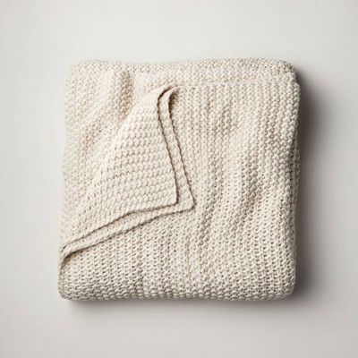 Photo 1 of Chunky Knit Bed Blanket - Casaluna™ KING
