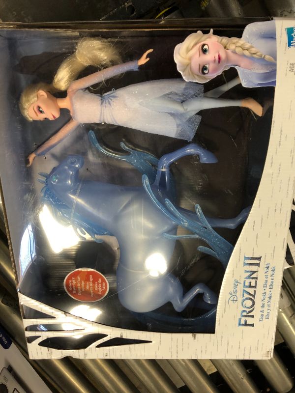 Photo 2 of Disney Frozen Elsa Fashion Doll & Nokk Figure Inspired by Frozen 2, Brown/A
