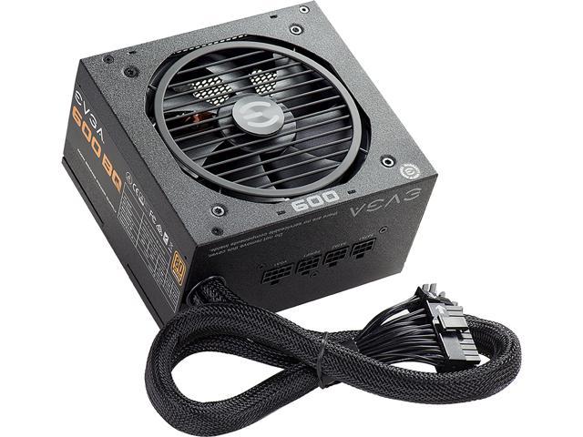 Photo 1 of EVGA 600 BQ BQ 80 Plus Bronze Semi Modular 600W Power Supply