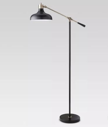 Photo 1 of Crosby Schoolhouse Floor Lamp Black - Threshold™
