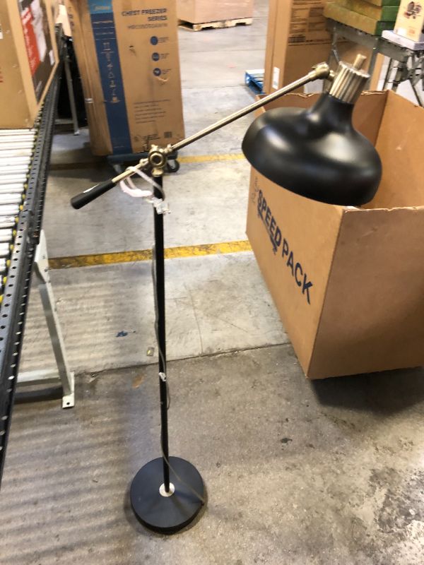 Photo 1 of Crosby Schoolhouse Floor Lamp Black - Threshold™
