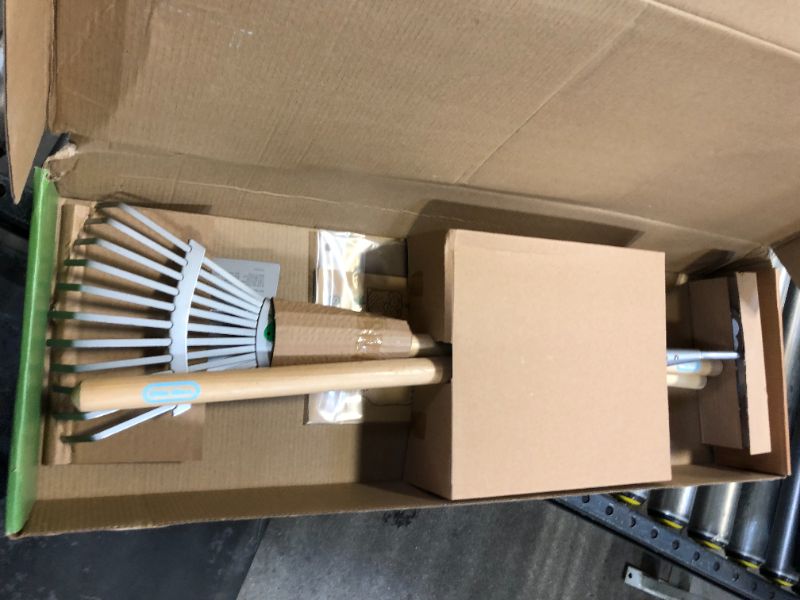 Photo 1 of Little Tikes Growing Garden Large Tool Set with Lightweight & Durable Metal Shovel, Rake, Garden Hoe for Kids'
