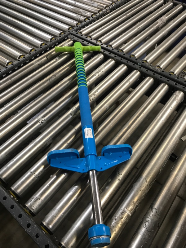 Photo 2 of Flybar Maverick Pogo Stick - Blue/Green
