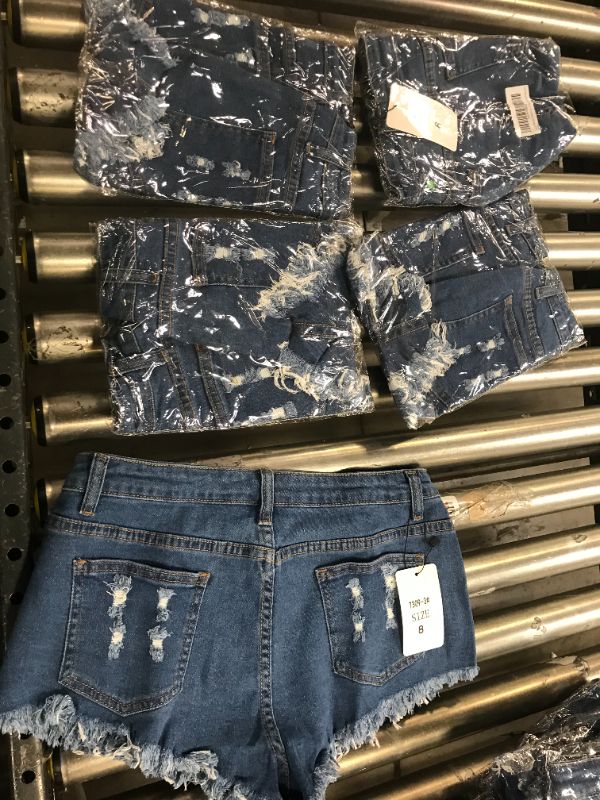 Photo 2 of DENIM SHORTS SIZE 8 ( PACK OF 5)
