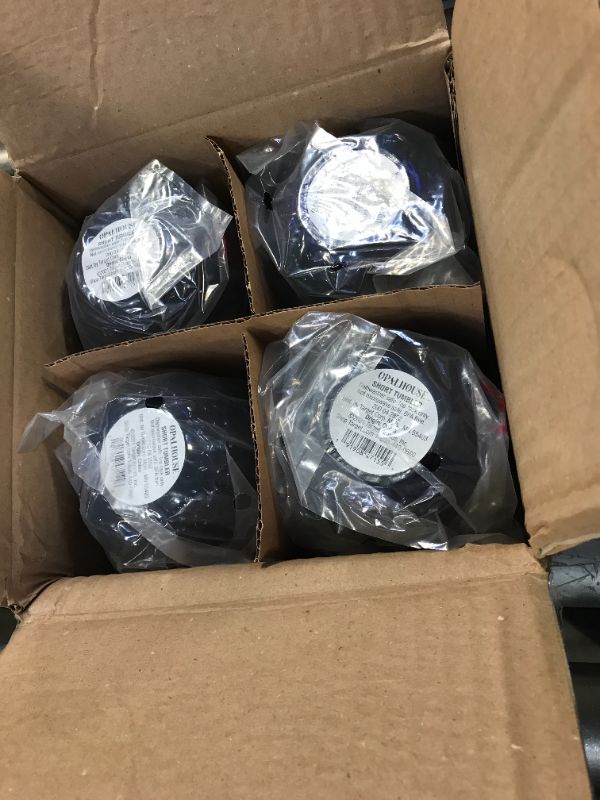 Photo 1 of 3 pack of 13oz Plastic Wave Texture Short Tumbler Dark Blue - Opalhouse 12 cups total