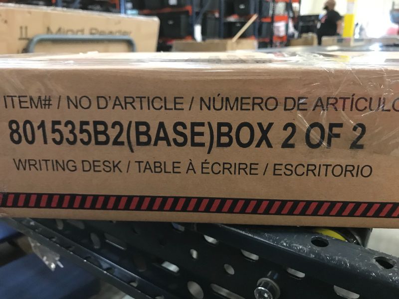 Photo 3 of Coaster Home Office Amaturo Clear Acrylic Sawhorse Writing Desk Box Two 801535B2 at Anna's Home Furnishings
**[[ BASE ONLY ]]**
(( BOX 2 OF 2 ))